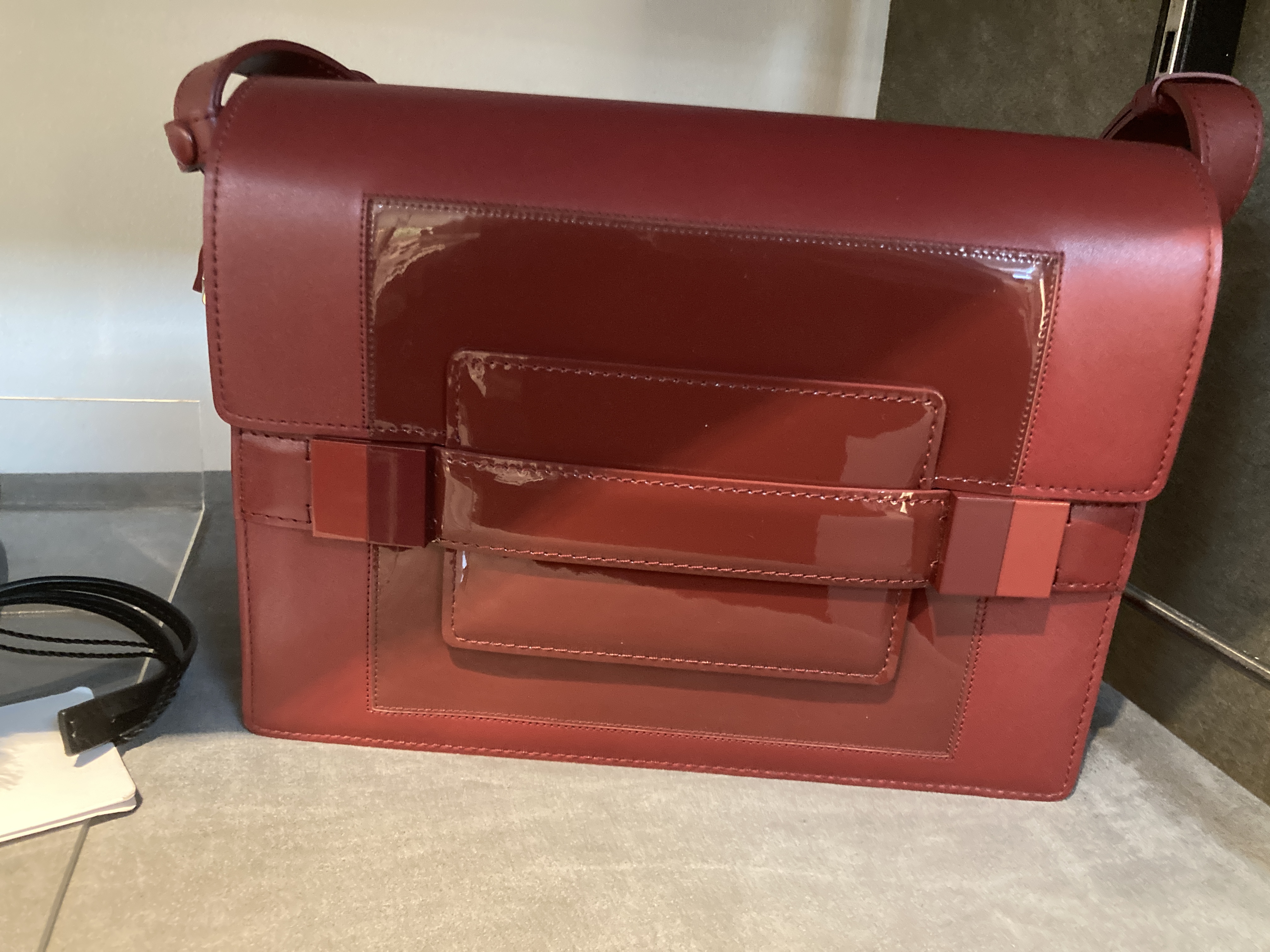 Delvaux Le Brillant Handbag Like New (Full Set)