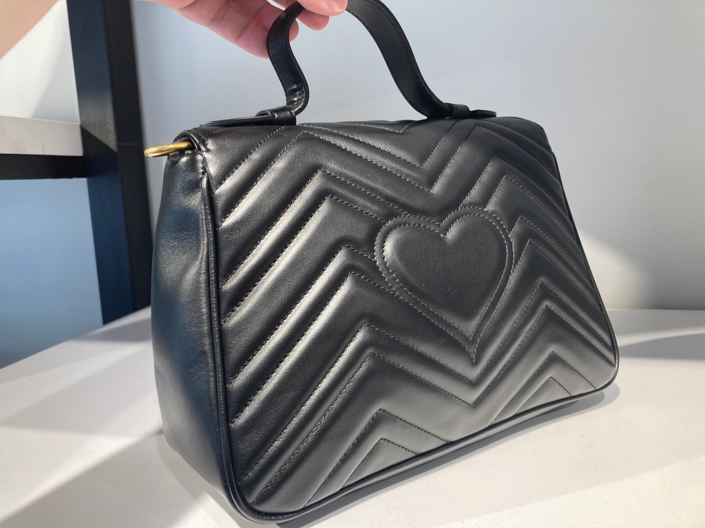 Gucci Marmont Top Handle Bag Review l Gricelduh 